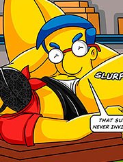Cleaning makes me very hot / The simptoons / The hot cleaning lady / welcomix