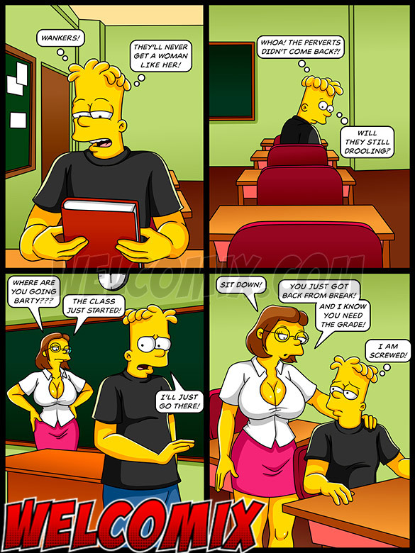 Cleaning makes me very hot / The simptoons / The hot cleaning lady / welcomix