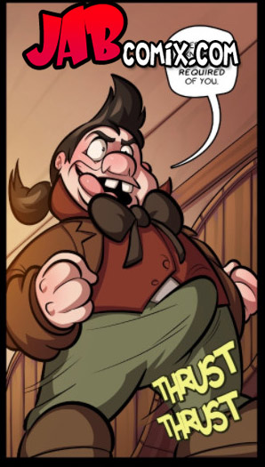 No one's dick leaves us all as impressed as Gaston's / Boobies and the Beast / jab comix