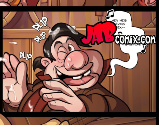 Oh his huge dick it sure comes in handy / Boobies and the Beast / jab comix