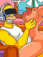 He finds an erotic doll on the bed / The Simptoons / Erotic doll of the future / welcomix